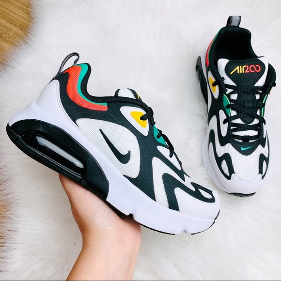 air max 200 white multi